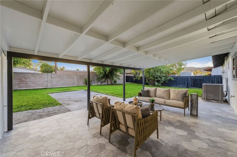 Backyard view